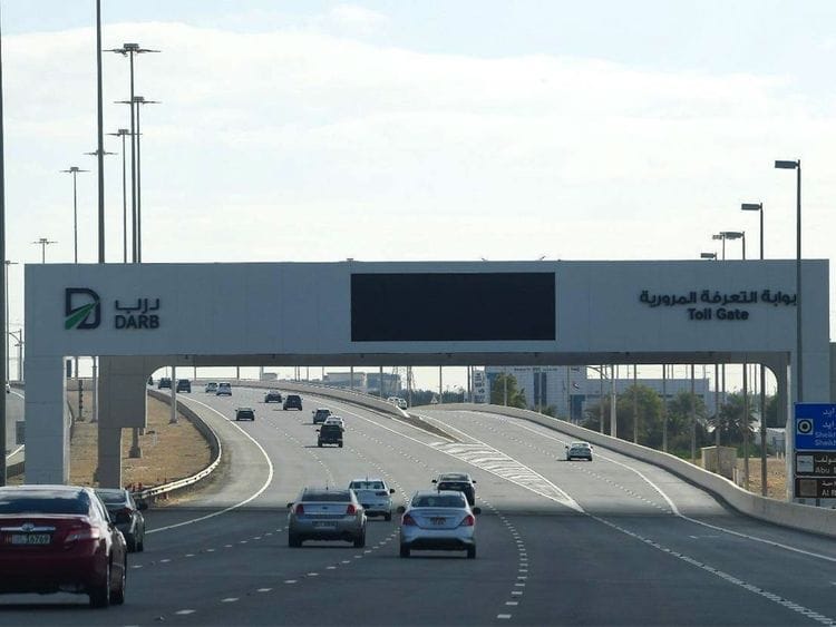 STOCK Darb toll gate
