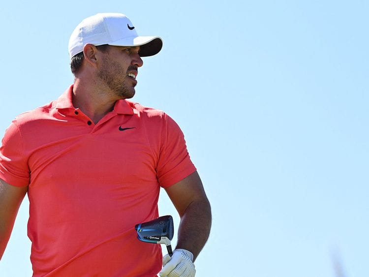 Brooks Koepka is in the mix at The Open