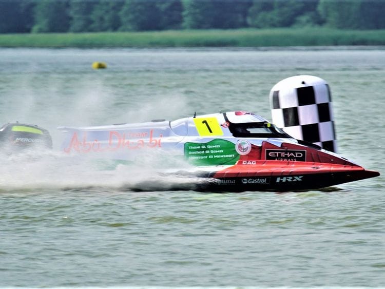Team Abu Dhabi 1 on the way to victory in Poland
