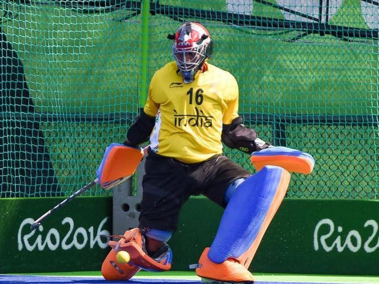 Hockey - PR Sreejesh in Rio