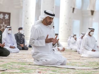Photos: UAE leaders perform Eid Al Adha prayers