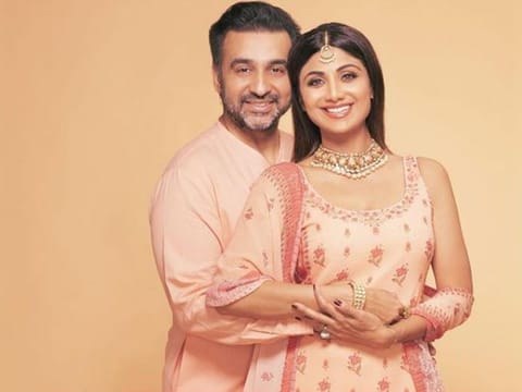 Raj Kundra and Shilpa Shetty Kundra.