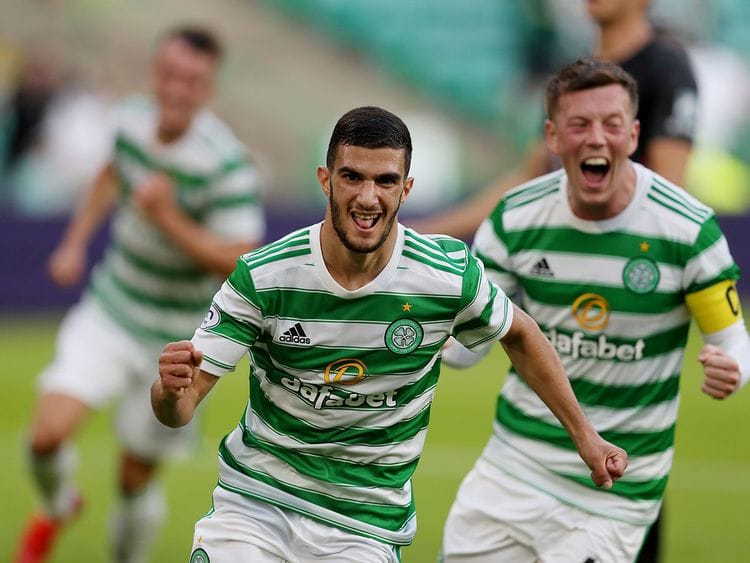 Celtic's Israeli star Liel Abada scored on debut against Midtjylland 