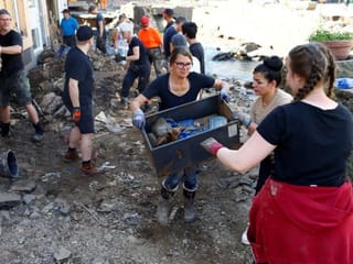 Photos: Germany counts cost of floods as hopes of finding survivors fade