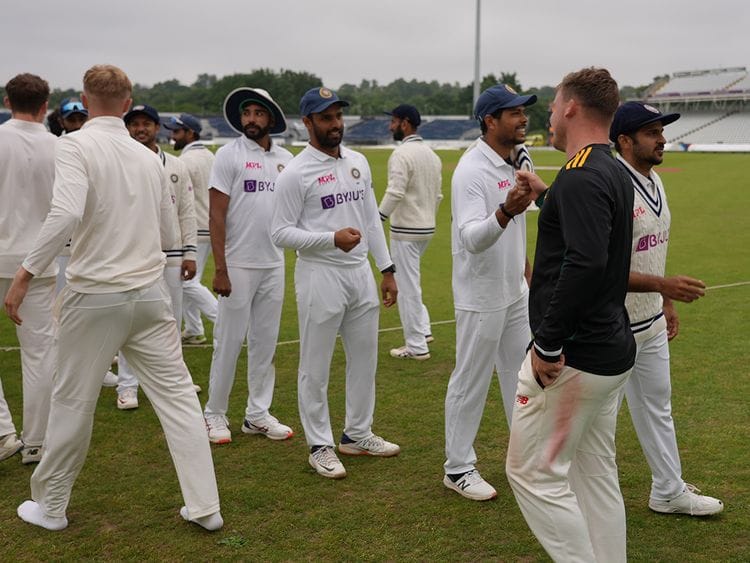 Cricket - India draw