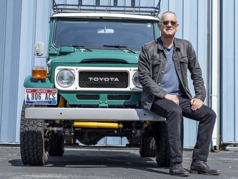 Tom Hanks is selling his Toyota Land Cruiser