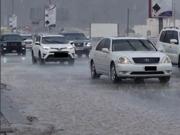 Rain in Masafi
