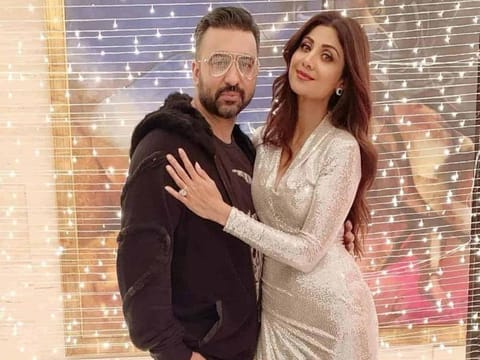 Raj Kundra and Shilpa Shetty 