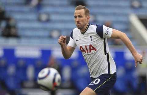 Tottenham striker Harry Kane has been a transfer target for Manchester City all summer. 