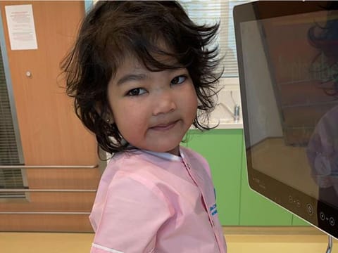 Angelica Fernandes, 4, has a rare heart condition called Paediatric Restrictive Cardiomyopathy for which she has been undergoing treatment since she was a year old.