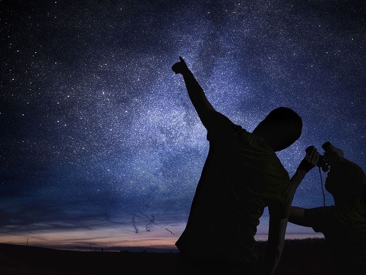 Watching stars