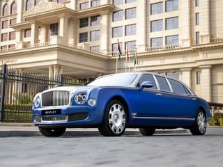 Rare Mulsanne Grand Limousines on sale in the UAE