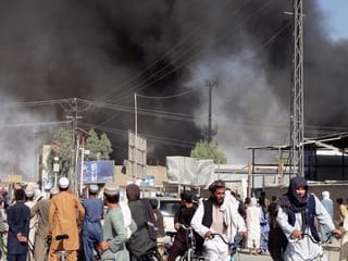 Photos: Taliban took to the airwaves after capturing much of southern Afghanistan