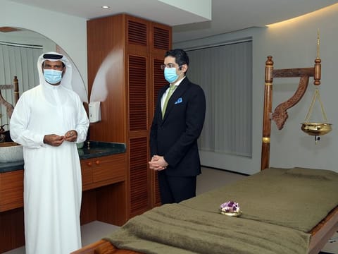 Abdullah Ibrahim Lootah, vice-chairman, Lootah Group of Companies, and Dr Aman Puri, the Consul-General of India in Dubai.
