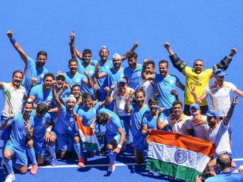 India defeated Germany 5-4 in the bronze medal play-offs at the Tokyo Olympics 