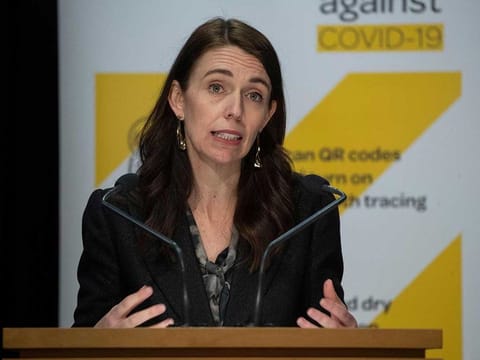 New Zealand's Prime Minister Jacinda Ardern.