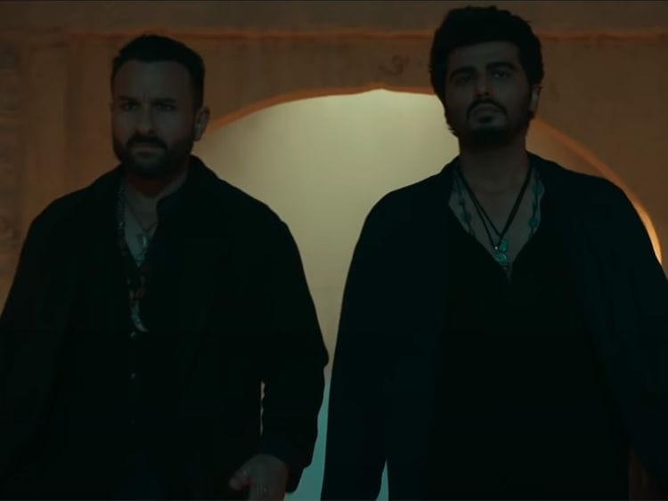 Saif Ali Khan and Arjun Kapoor in Bhoot Police