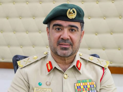 Major General Dr Ghaith Ghanem Al Suwaidi. 