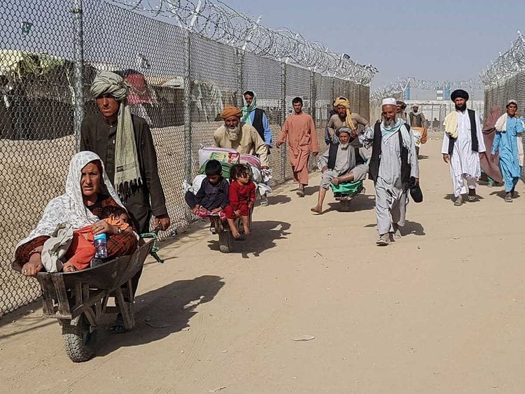 pakistan afghan border refugees