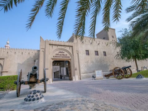 The Central Bank of the UAE, in collaboration with Ajman Tourism Development Department, has issued commemorative silver coins to mark the 30th anniversary of Ajman Museum (above)..