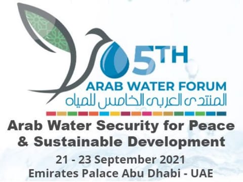 The fifth Arab Water Forum will be held under the patronage of the UAE Ministry of Energy and Infrastructure and supported by the League of Arab States (LAS) and the Ministry of Water Resources and Irrigation of Egypt. 