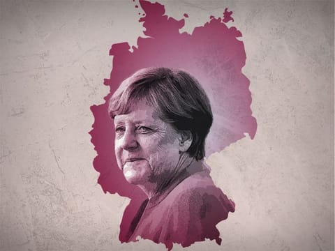 German Chancellor Angela Merkel is stepping down in a few months 