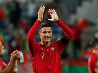 Look! Cristiano Ronaldo breaks men's international goal scoring record