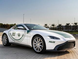 Aston Martin Vantage joins Dubai Police fleet