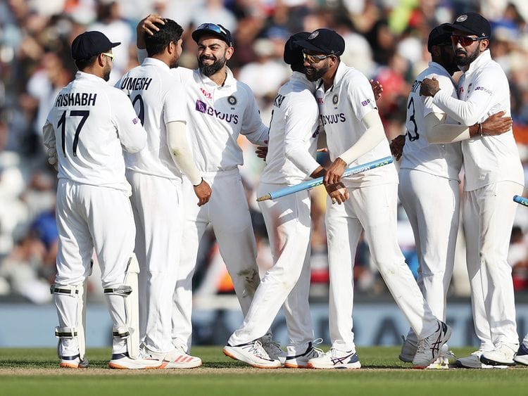 India captain Virat Kohli celebrates 