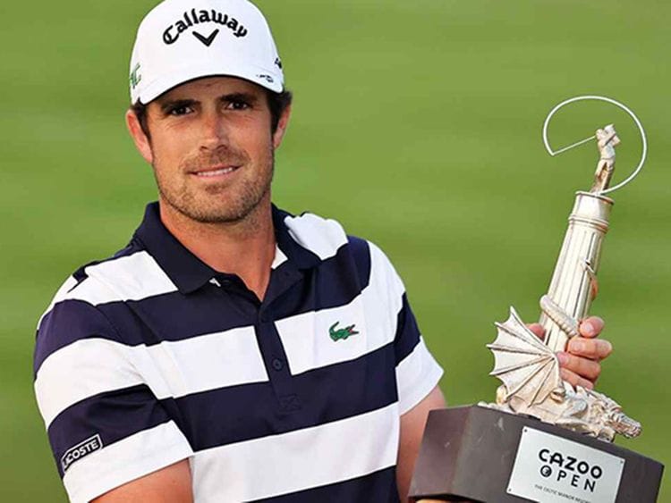 Nacho Elvira won the Wales Open in July