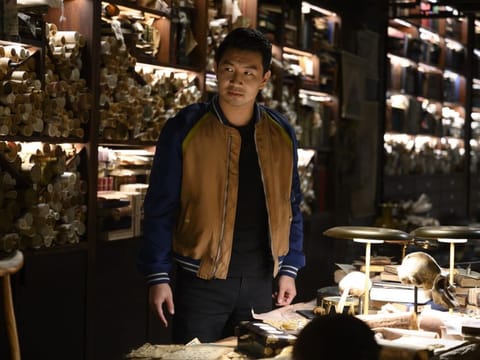 Shang-Chi (Simu Liu) in Marvel Studios' 'Shang-Chi and the Legend of the Ten Rings'.