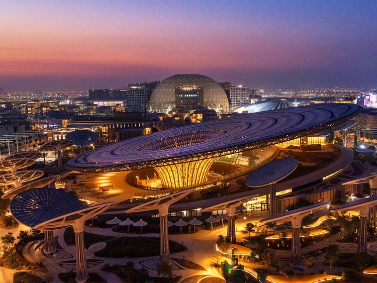 expo 2020 site sustainability pavilion al wasl plaza