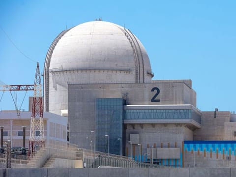 Barakah nuclear plant.