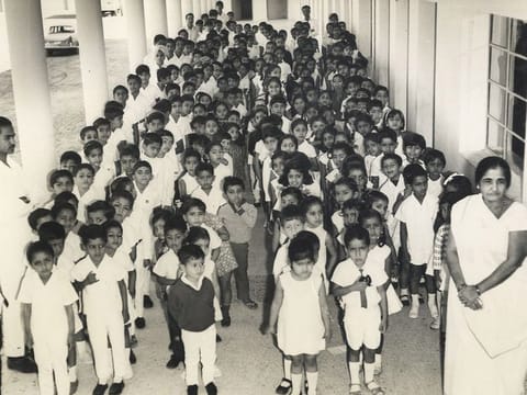 In August 1968, the school shifted from a Bur Dubai villa to a rented building near Dubai Museum