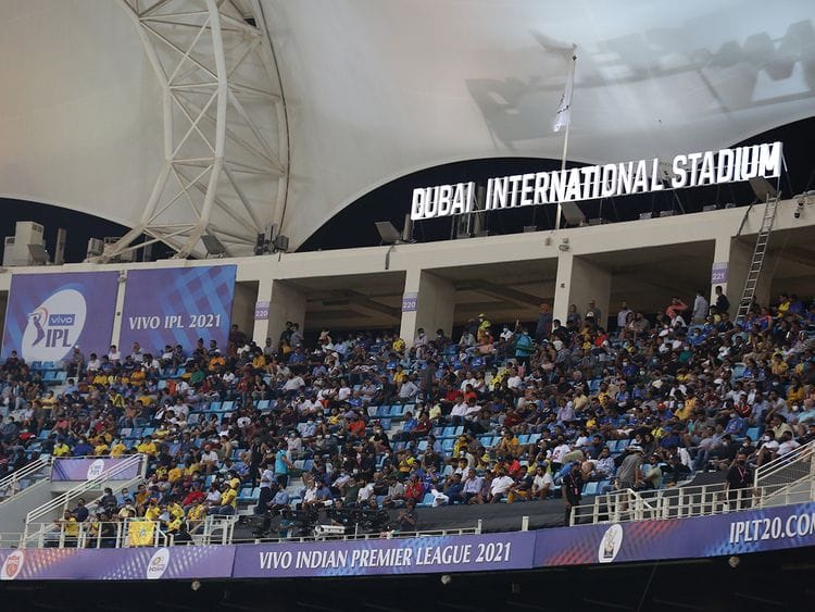 Dubai crowd cricket stadium 2021