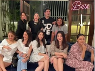 Inside Bollywood designer Manish Malhotra's party with star wives and actors