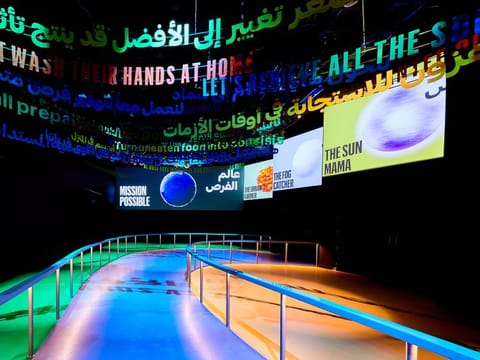 The three tracks focusing on water, food, and energy at the Opportunity Pavilion 
