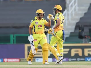 Look! Chennai Super Kings beat Kolkata Knight Riders by 2 wickets in Sharjah