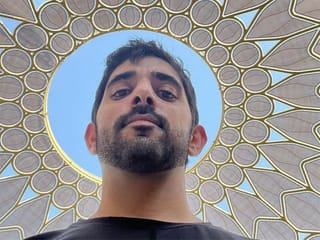 In pictures: Sheikh Hamdan goes on cycling tour of Expo 2020 Dubai