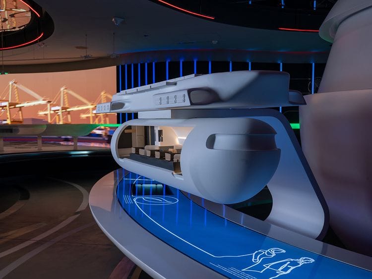 Stock - Virgin Hyperloop at Expo
