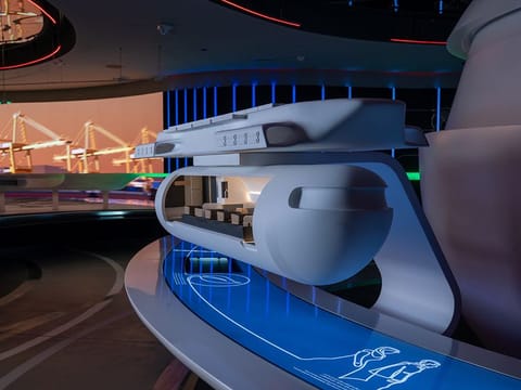 From the ship to the destination in minutes? Virgin Hyperloop wants to speed up high-speed options for global supply chain providers. And the company is bringing forward its plans... 