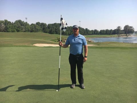 Abu Dhabi Golf Club’s new Golf Course Superintendent Richard-Dean Geyer