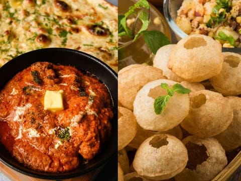 A massive food trend has emerged, and it's titled 'butter chicken golgappas'