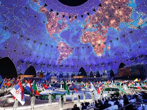 Expo 2020 opening ceremony