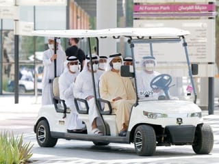 Pictures: Mohammed bin Rashid tours Expo 2020 venue on the event’s first day
