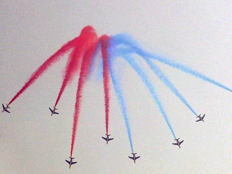 Air Show France National Day Expo 2020 Dubai
