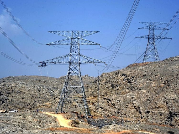 400kV Fujairah- Ras Al Khaimah-1633529833760
