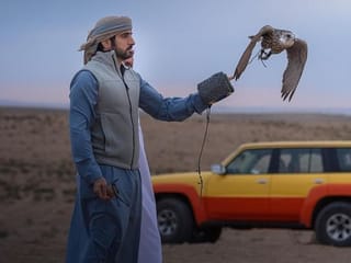 In pictures: Sheikh Hamdan shares falconry skills from Uzbekistan