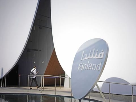 Expo 2020 Dubai: Icy Finnish landscapes pitch a tent