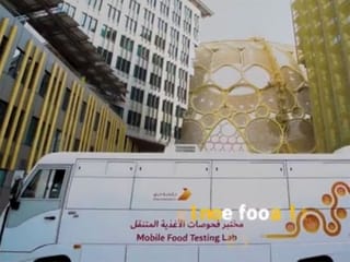 Watch: Mobile lab tests all food served at Expo 2020 Dubai